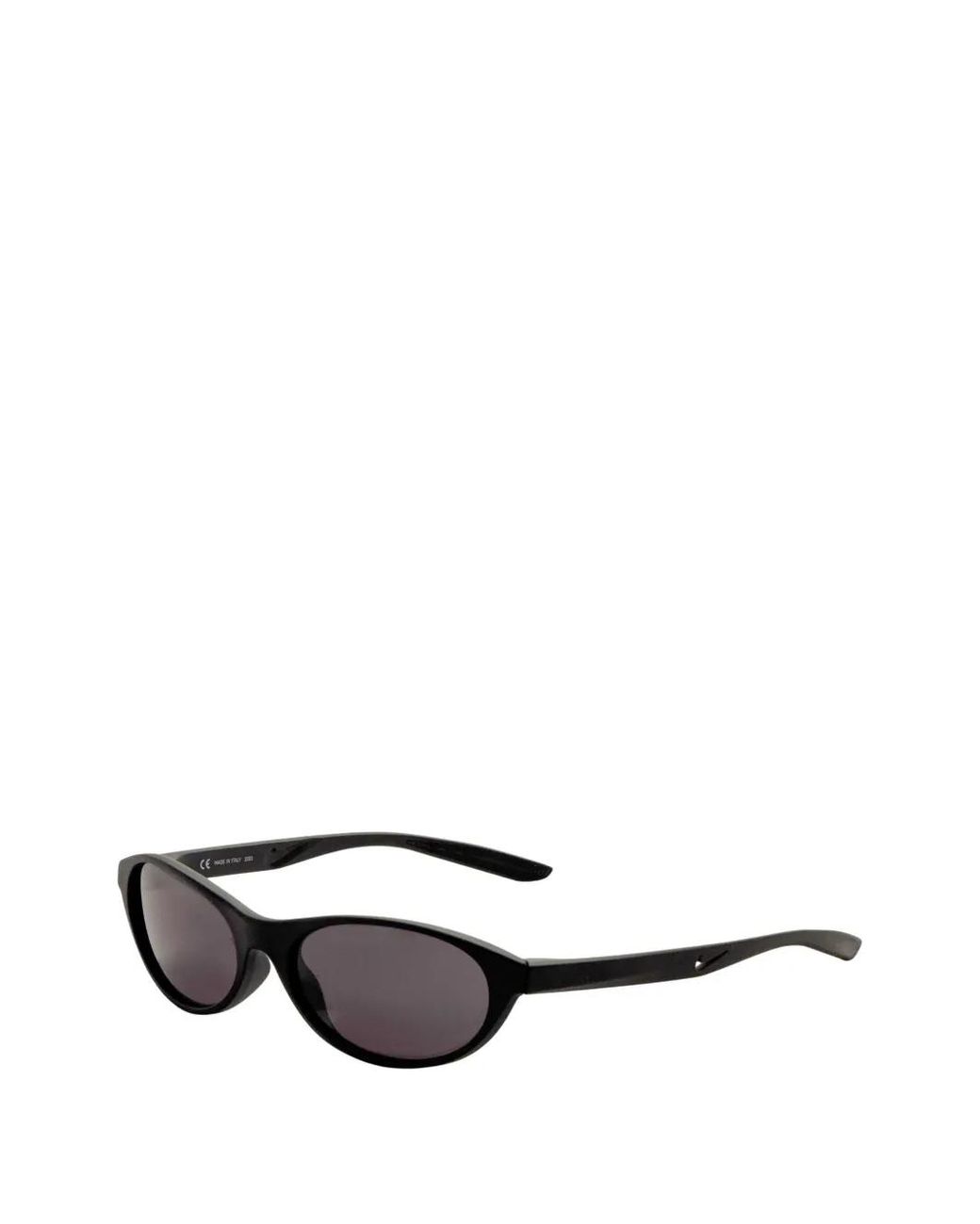 Nike White Retro Oval-Frame Sunglasses