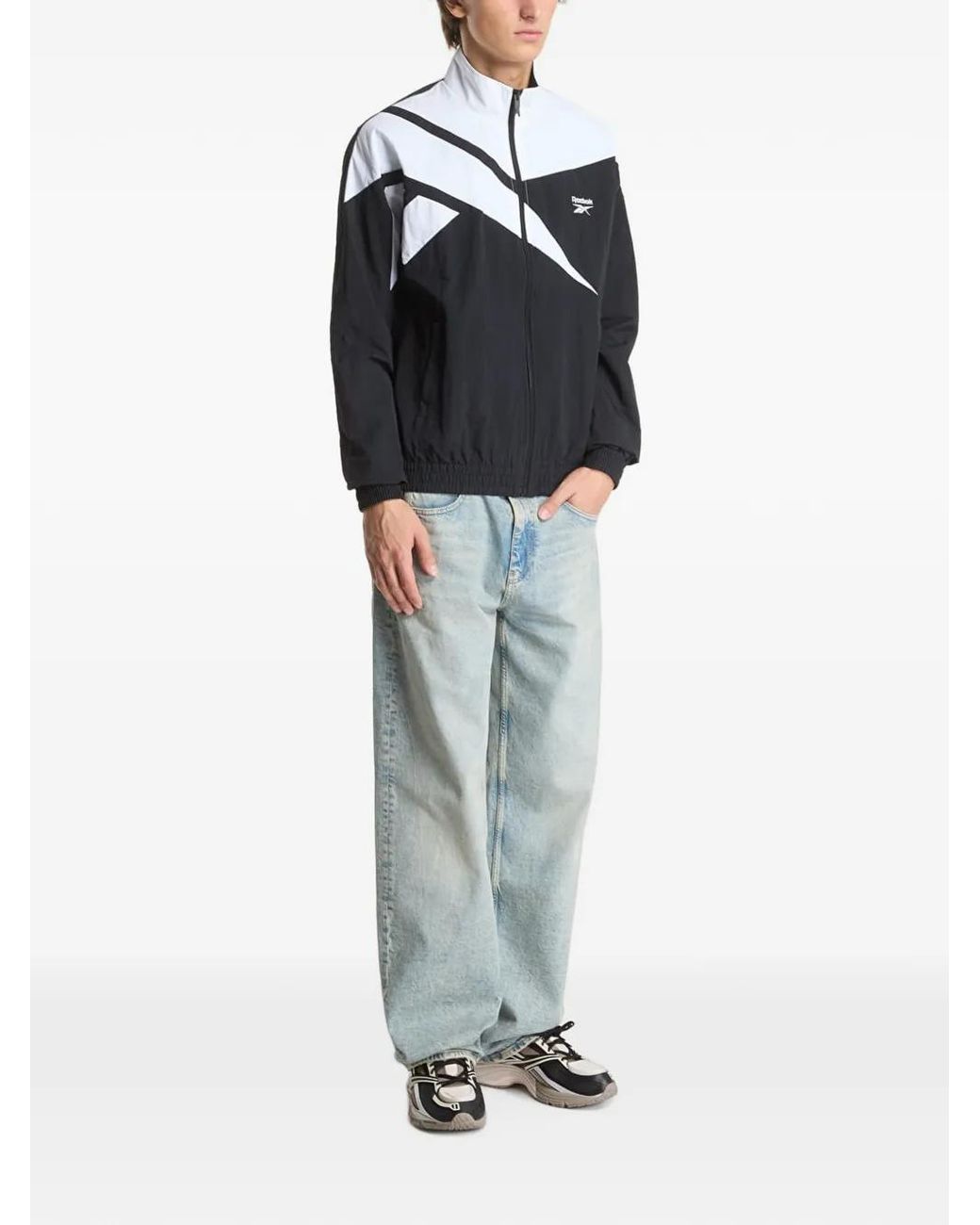 Reebok Black Vector Track Jacket for men