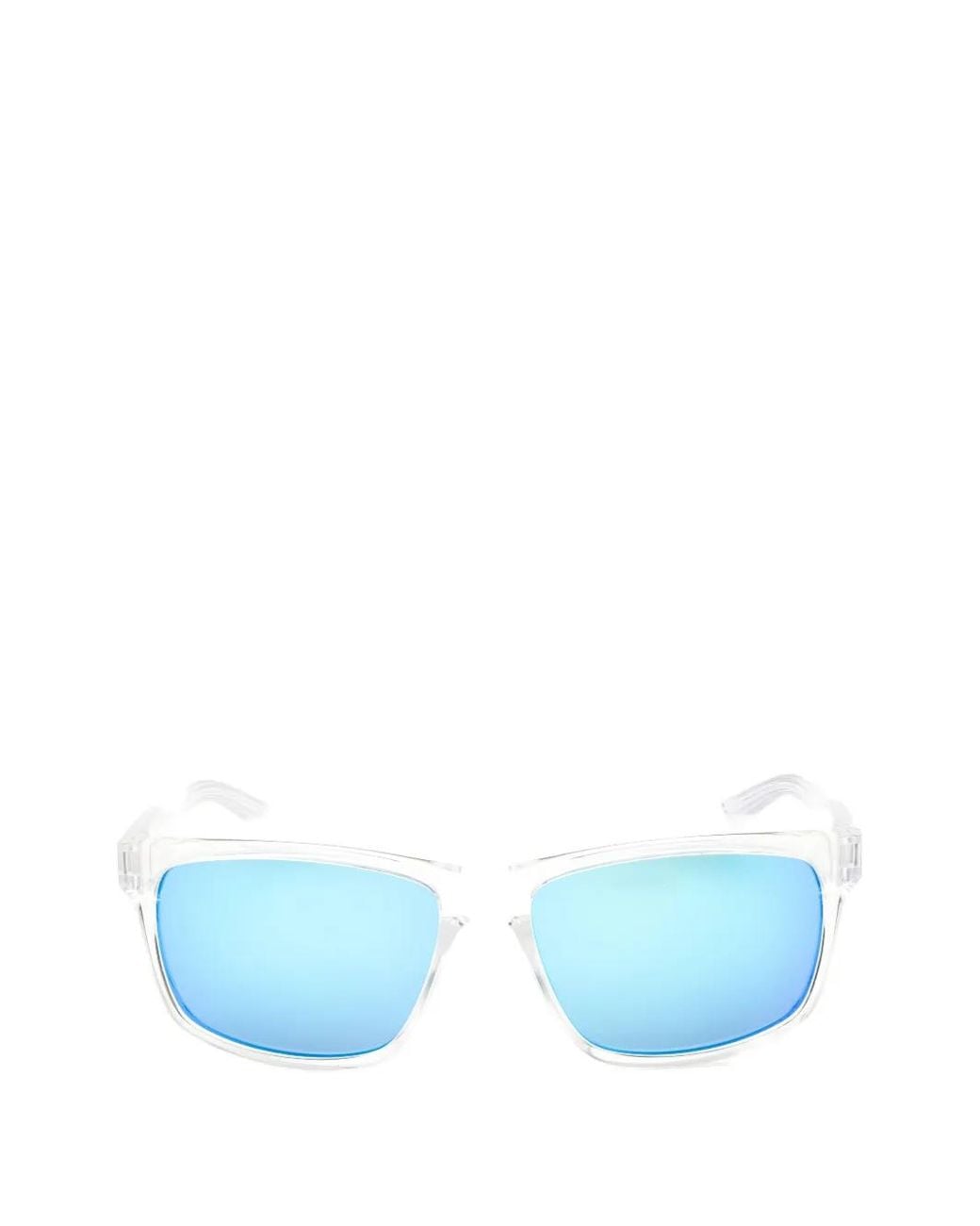 Nike Blue Cruiser Rectangle-Frame Sunglasses for men