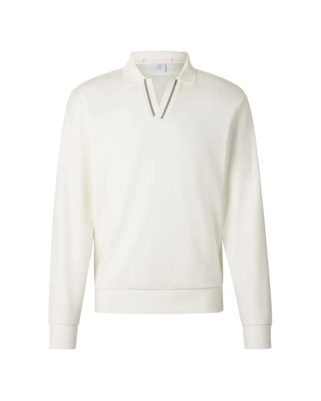 Bogner White Sweat Cajus À Bords Rayés for men