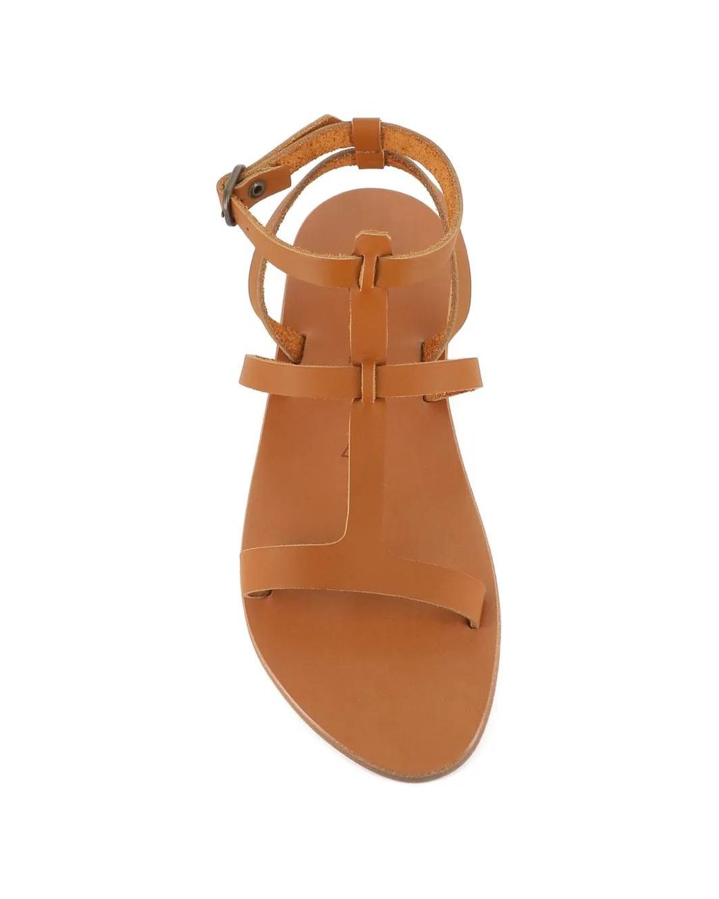 K. Jacques Brown Alaric Caged Sandals