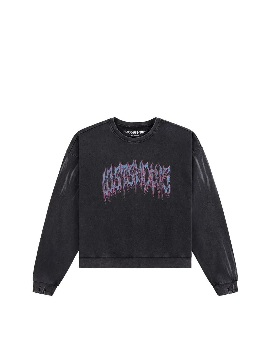 LOSTSHDWS Blue Long-Sleeves Sweatshirt for men