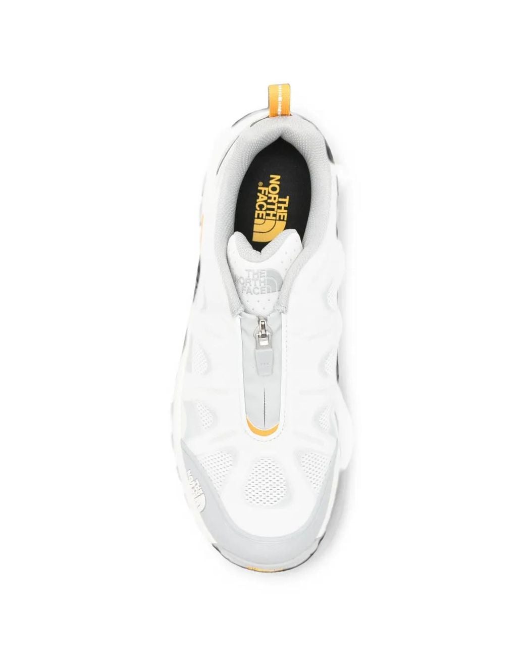 The North Face White Hedgehog 06 Rvst Logo-Print Panelled Sneakers