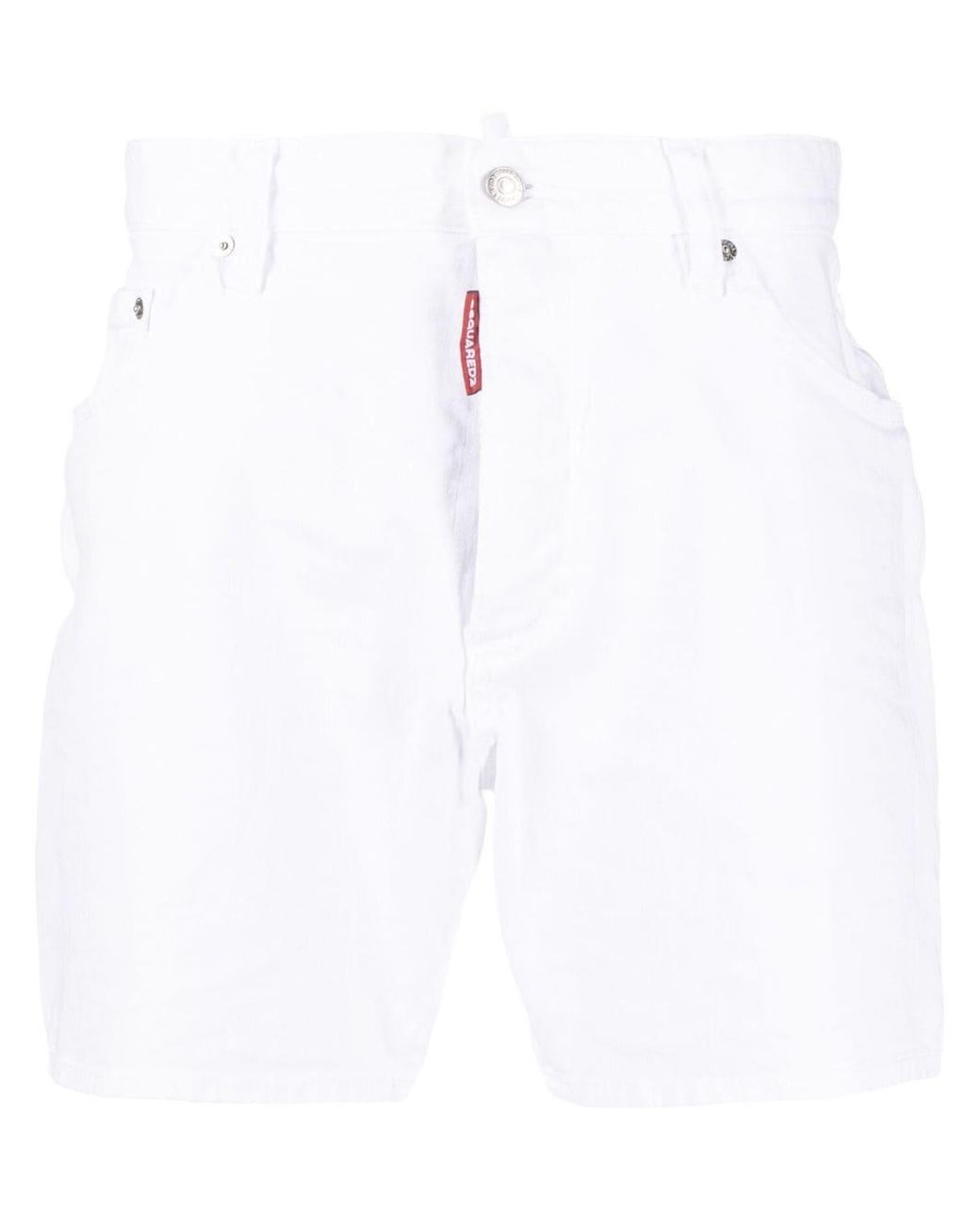 DSquared² Kurze Shorts in Weiß für Herren | Lyst DE
