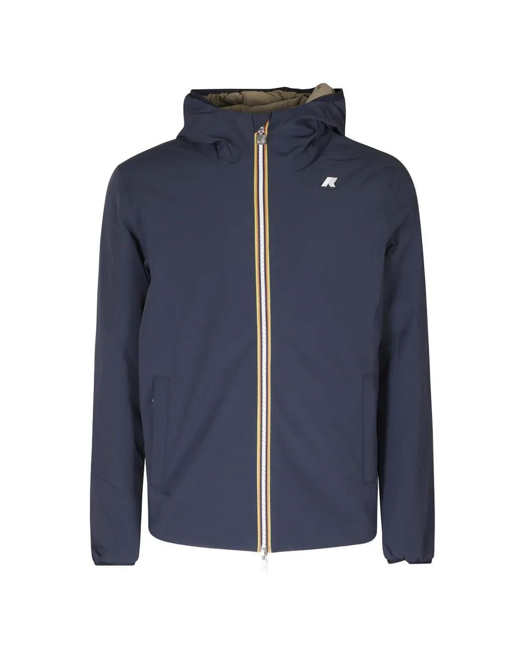 K-Way Blue Jack Reversible Padded Jacket for men