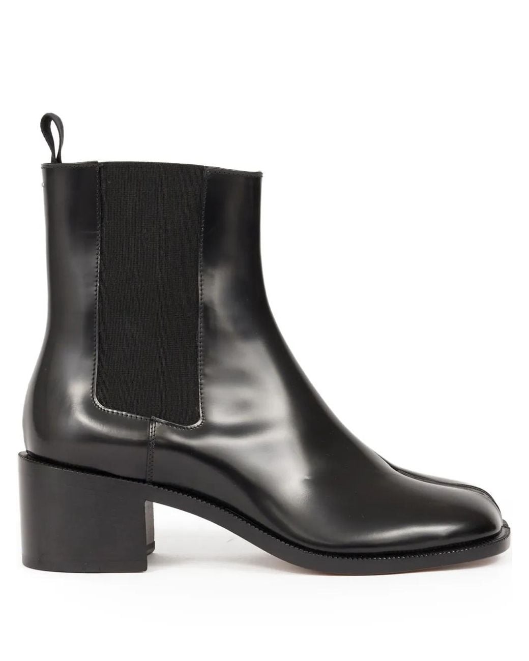 Maison Margiela Black H55 Tabi City Chelsea Boots