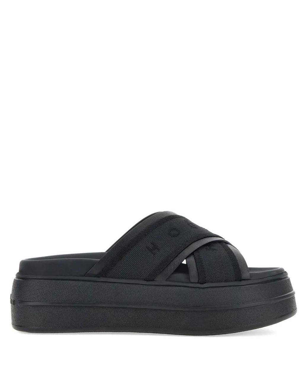 Hogan Black 60Mm Skyscraper Slides