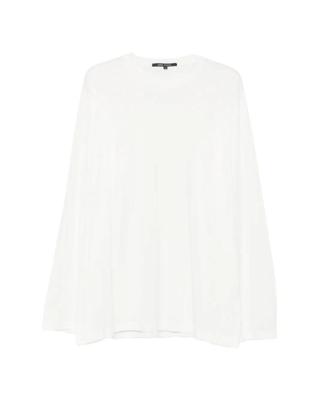 Sofie D'Hoore White Long-Sleeve T-Shirt