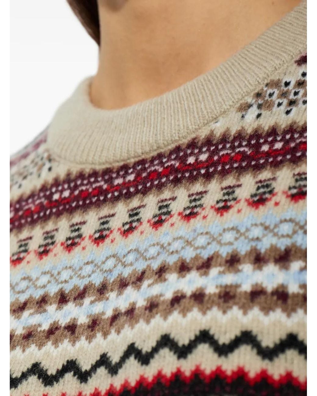 Munthe Natural Callista Fair Isle Vest