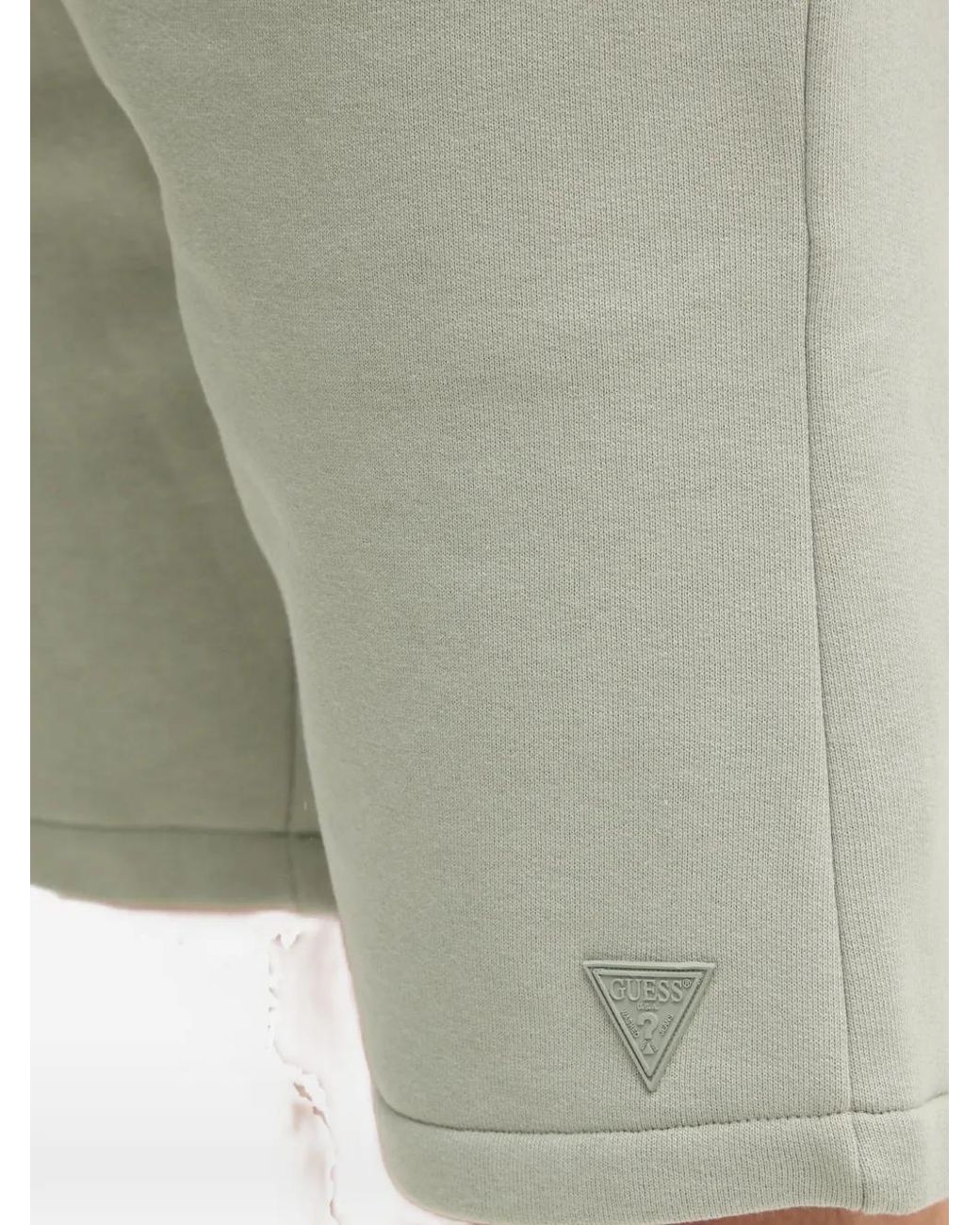 Guess Green Aldwin Logo Shorts for men