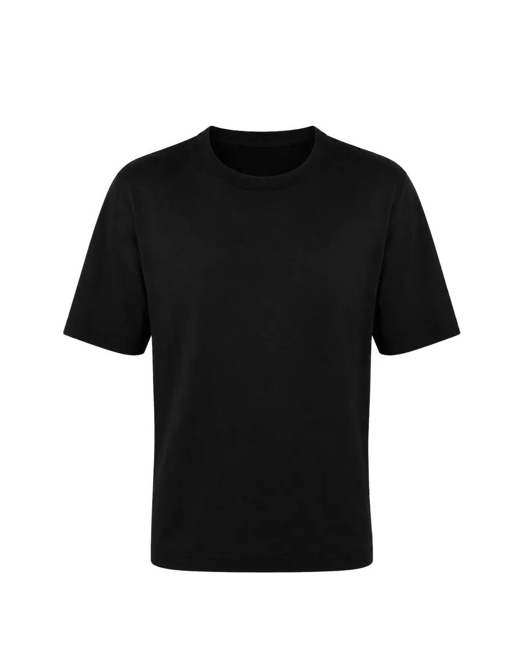 Dolce & Gabbana Black Embossed-Logo T-Shirt for men