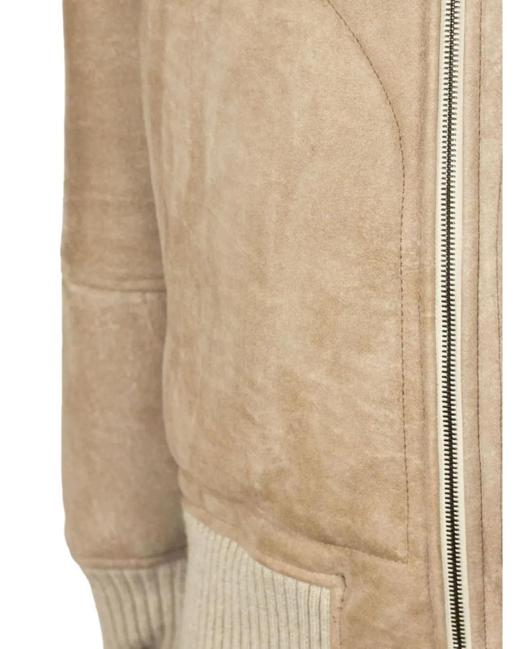 Volfagli Natural Suede Hooded Jacket for men