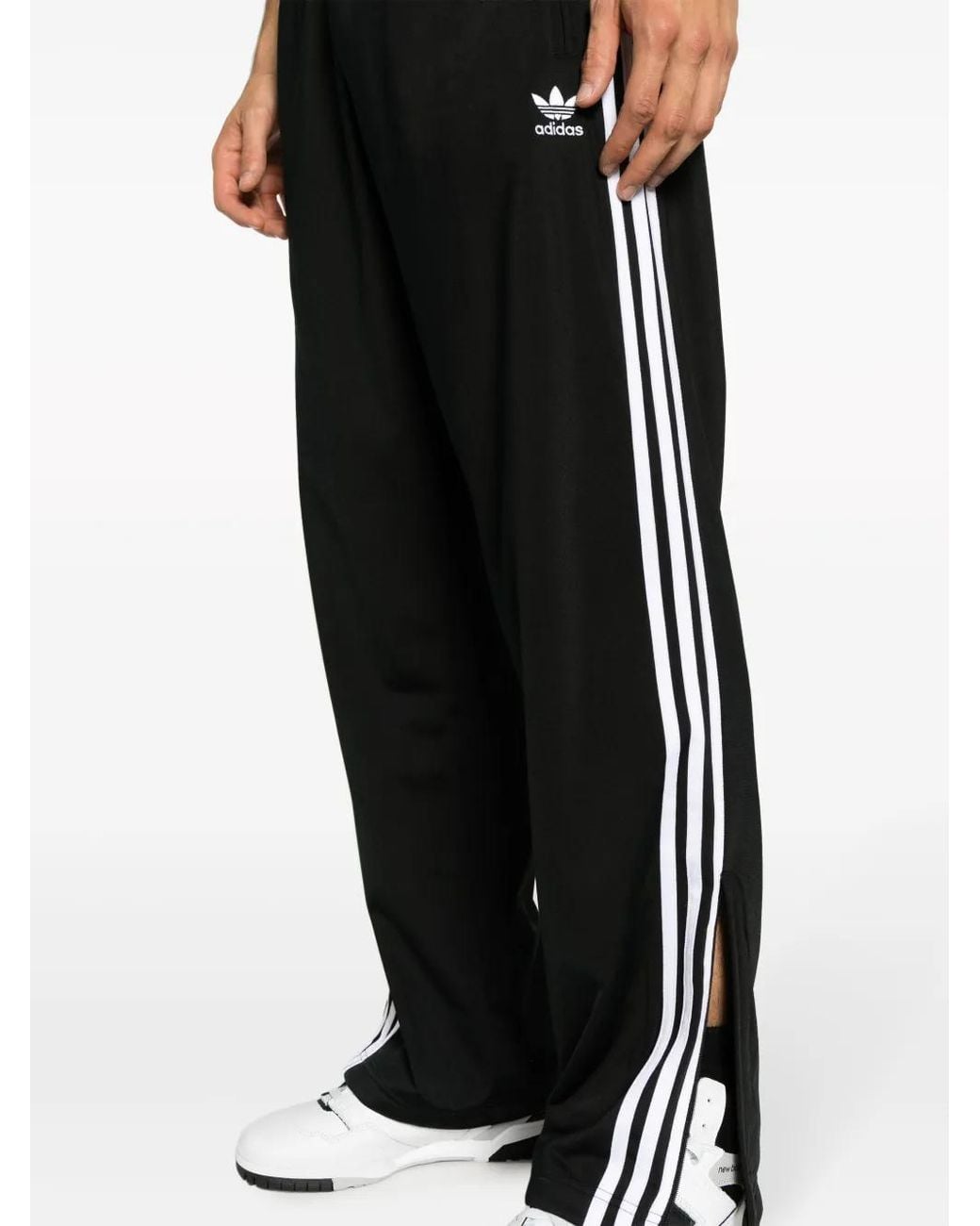 Adidas Black Adicolor Classics Firebird Track Trousers for men