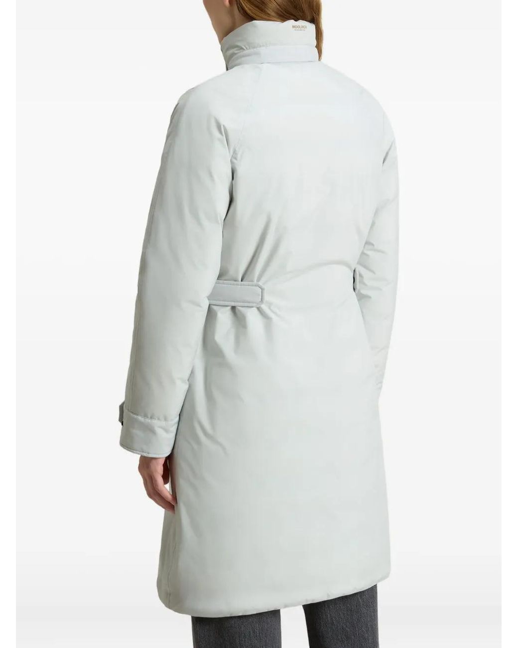 Woolrich White "Cloud" Coat