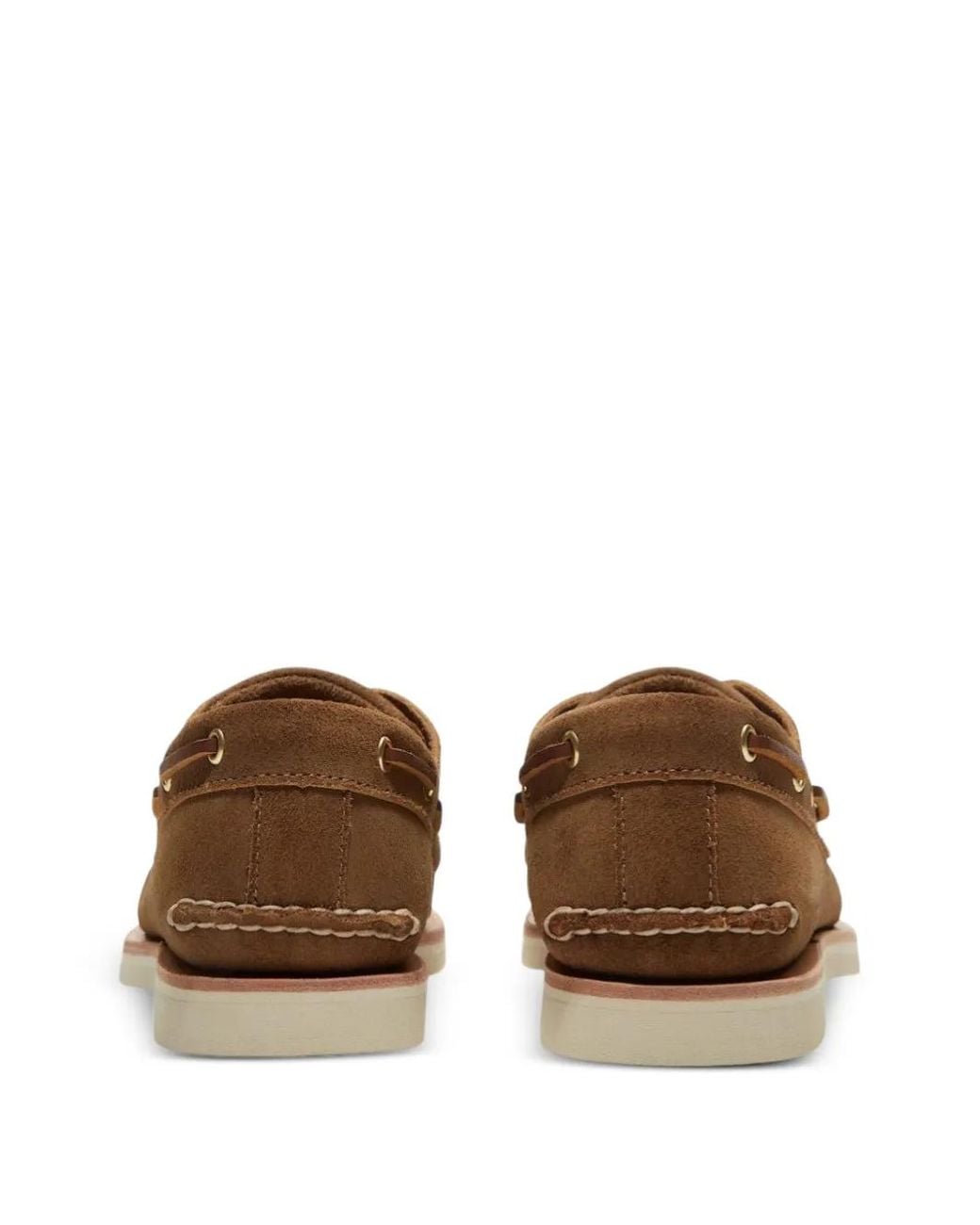 Timberland Brown Hand-Stitched Loafers for men