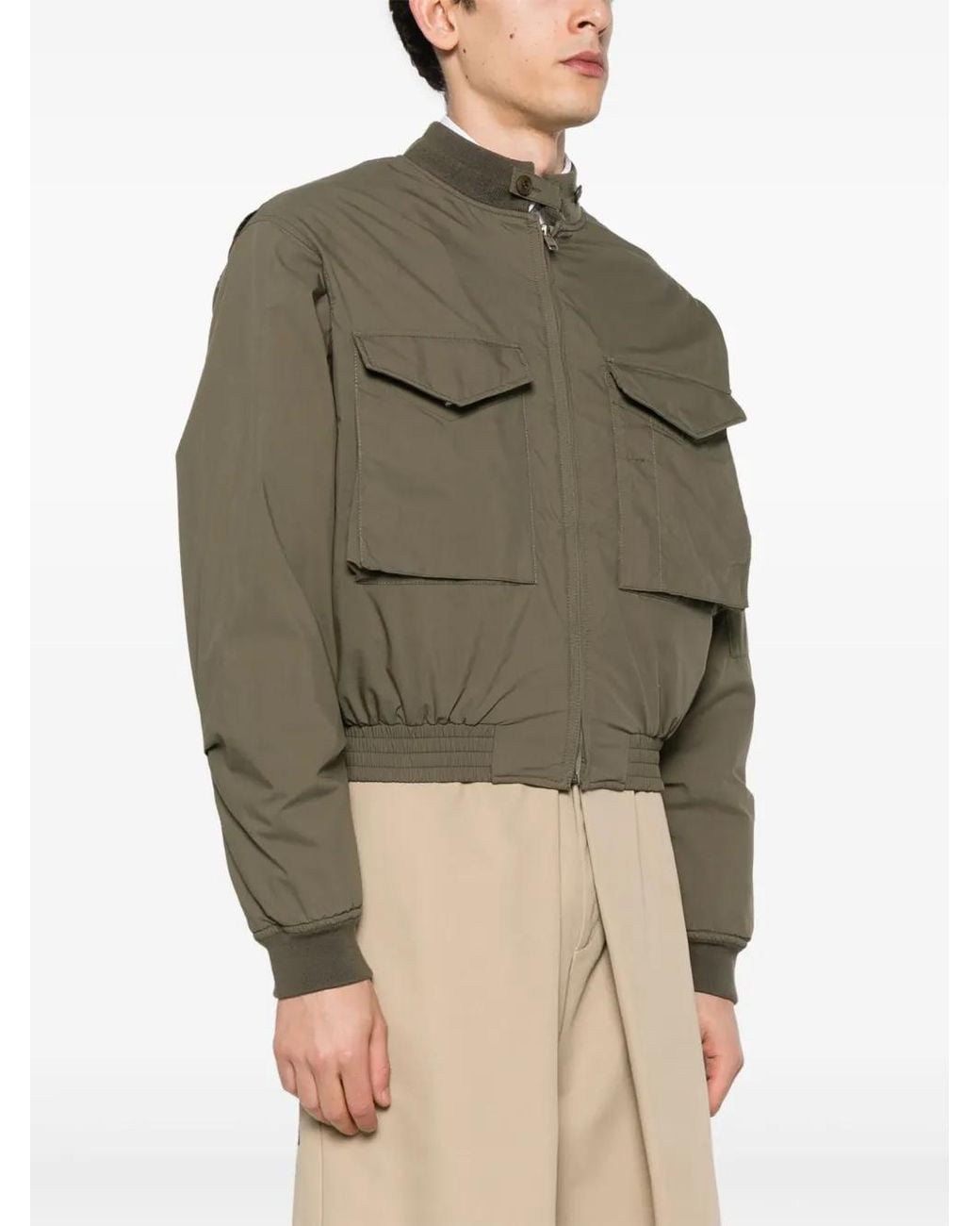 Givenchy Green 'Bomber' Jacket for men