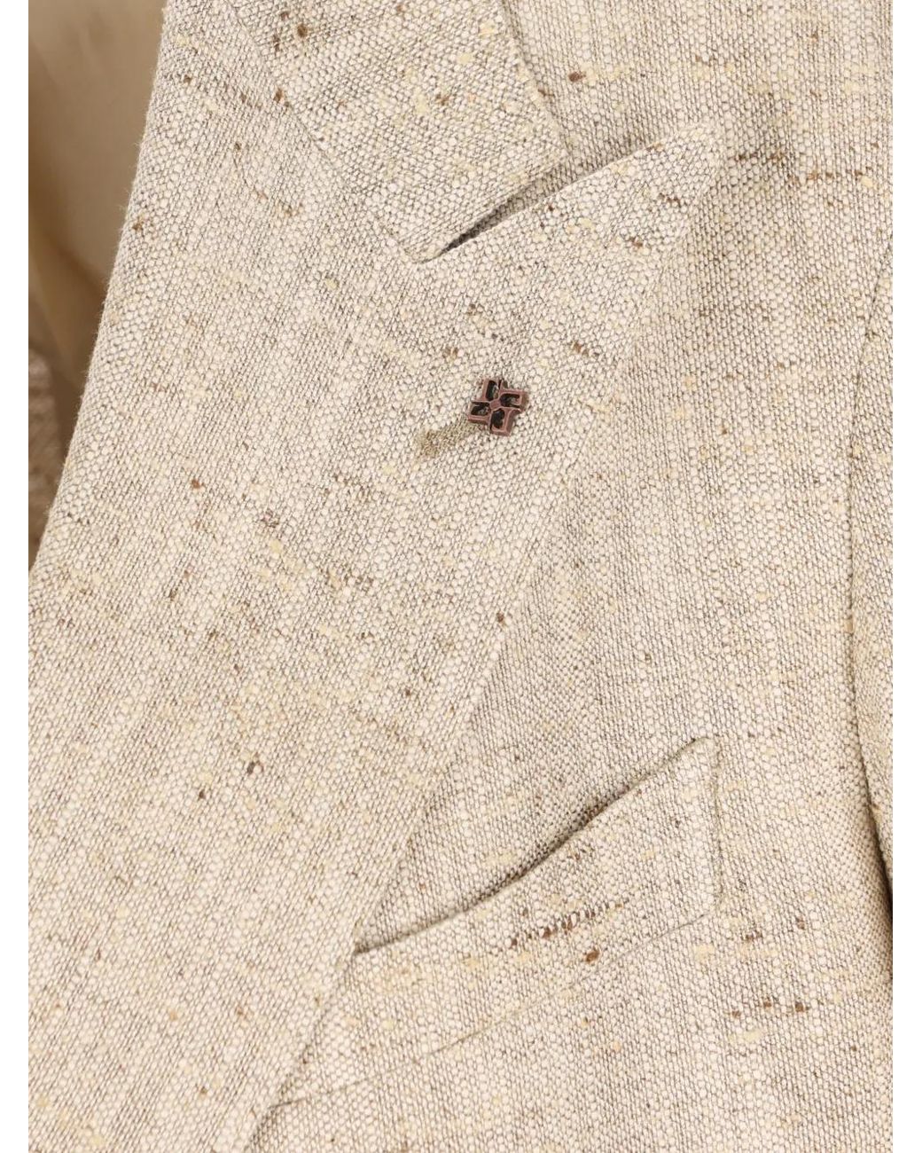 Tagliatore Natural Blazer À Boutonnière Croisée for men