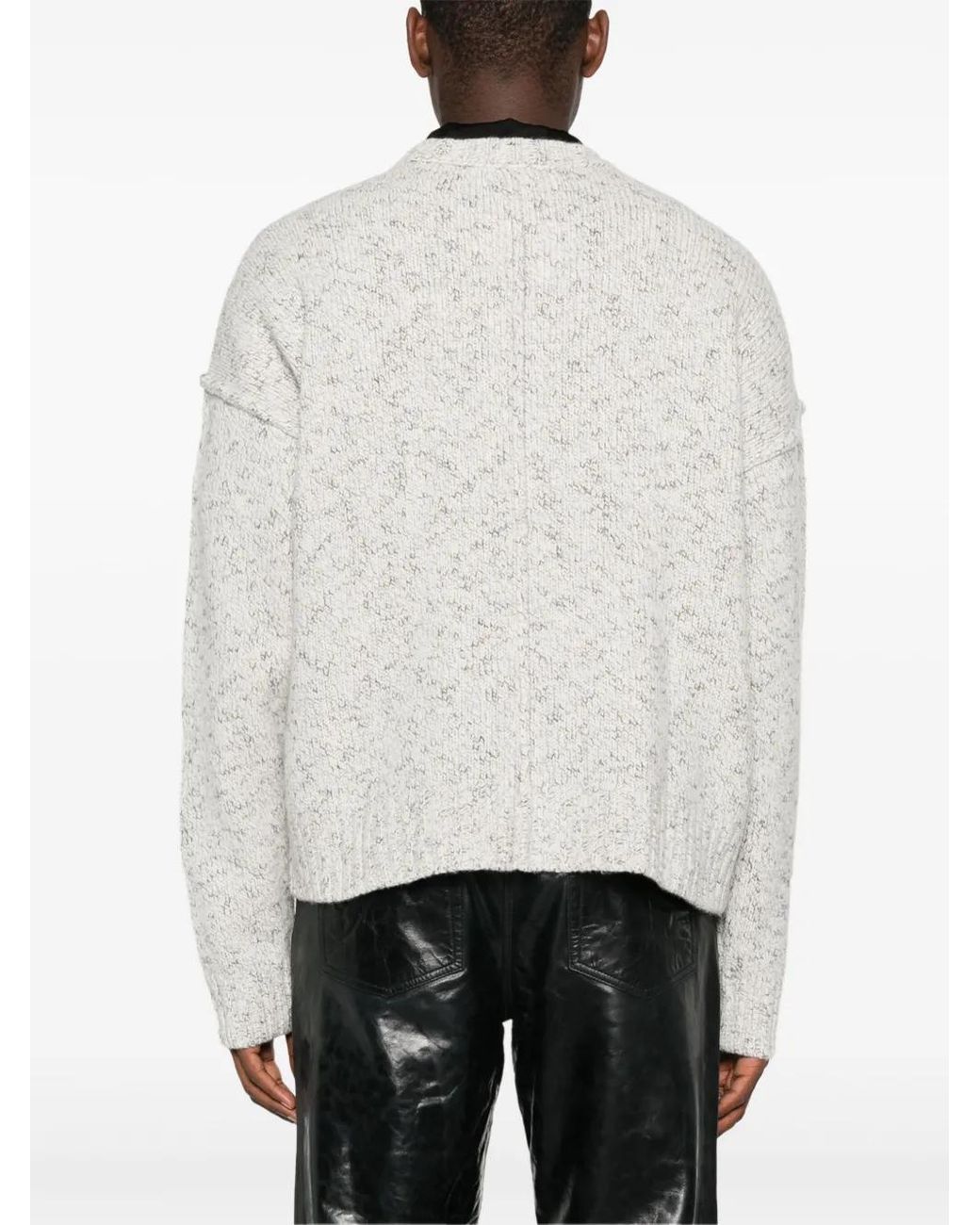 Won Hundred White Bently Jumper for men