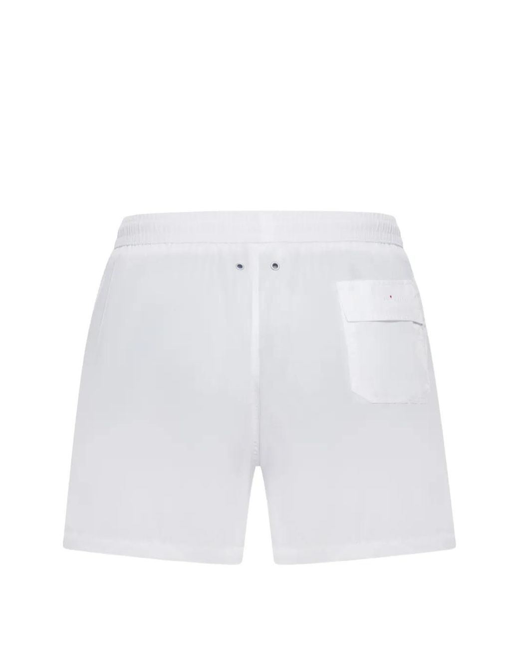 Bañador Con Bolsillo Con Solapa Kiton de hombre de color White