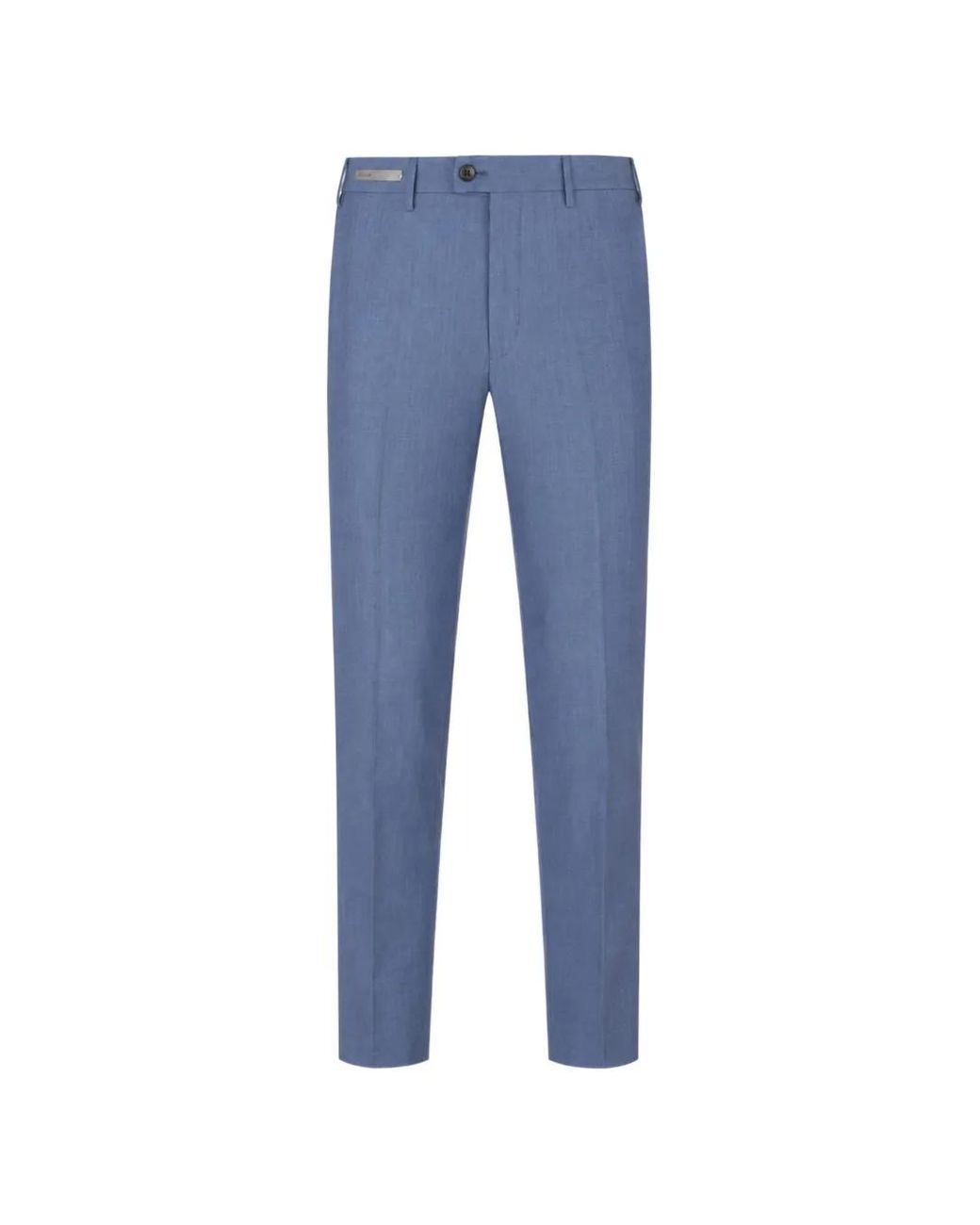 Corneliani Blue Belt-Loops Trousers for men