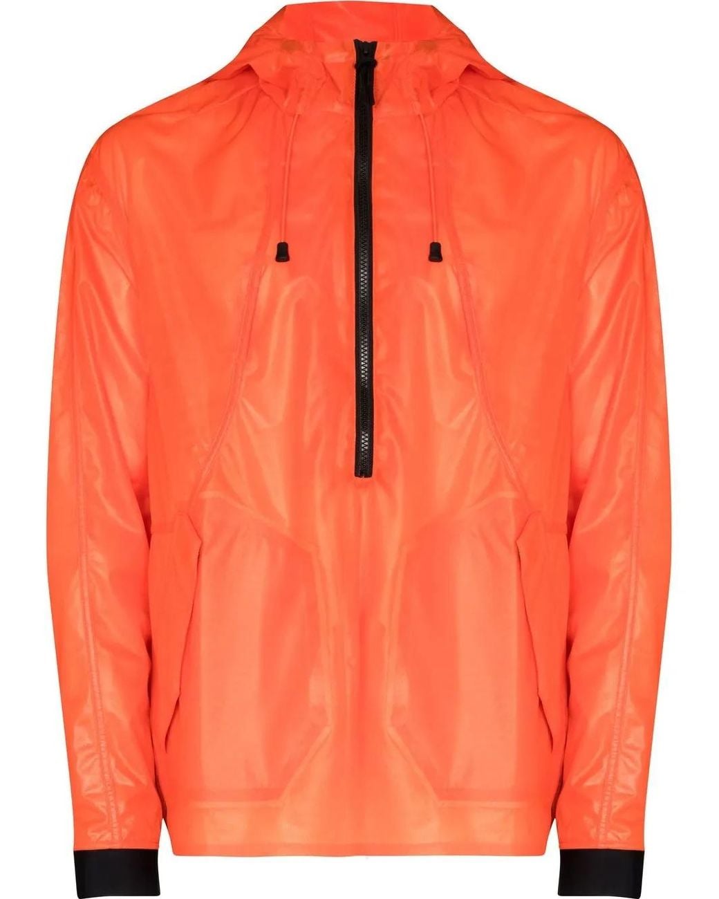 A_COLD_WALL* Orange Trellick Hooded Windbreaker for men