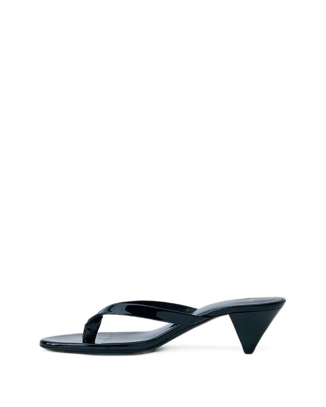 Jude White Thong-Strap Sandals