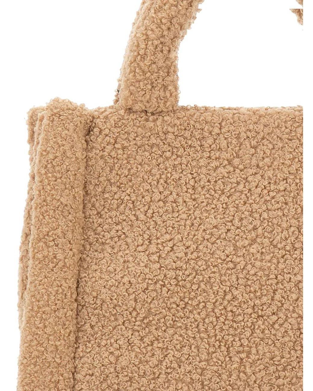 Colmar Natural Cabas Effet Teddy À Patch Logo