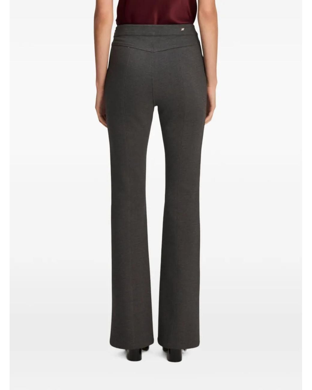Cinq À Sept Black Suzette Button-Embellished Trousers