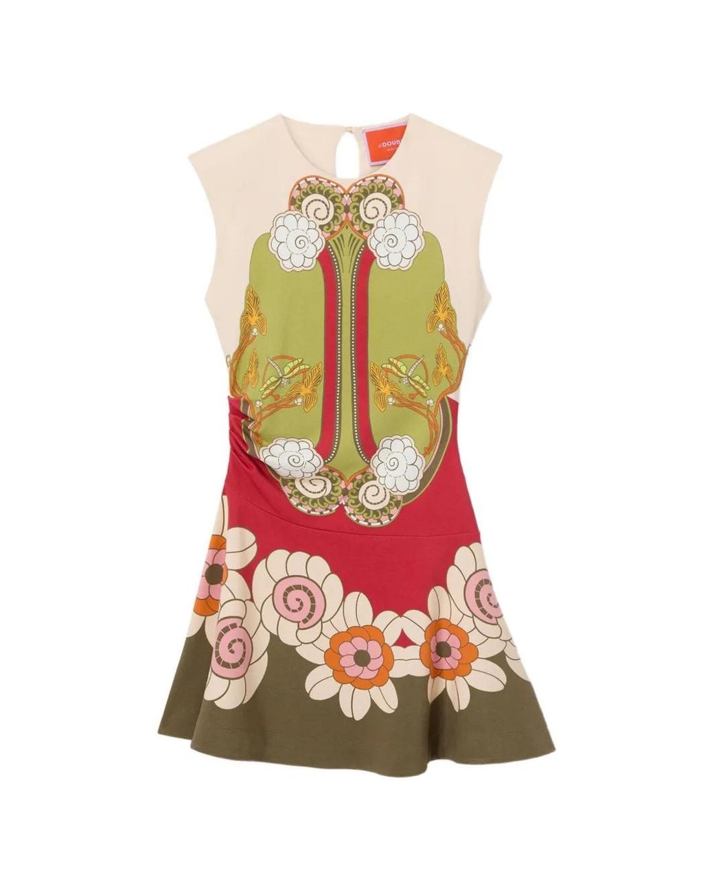 LaDoubleJ White Lela Mini Dress
