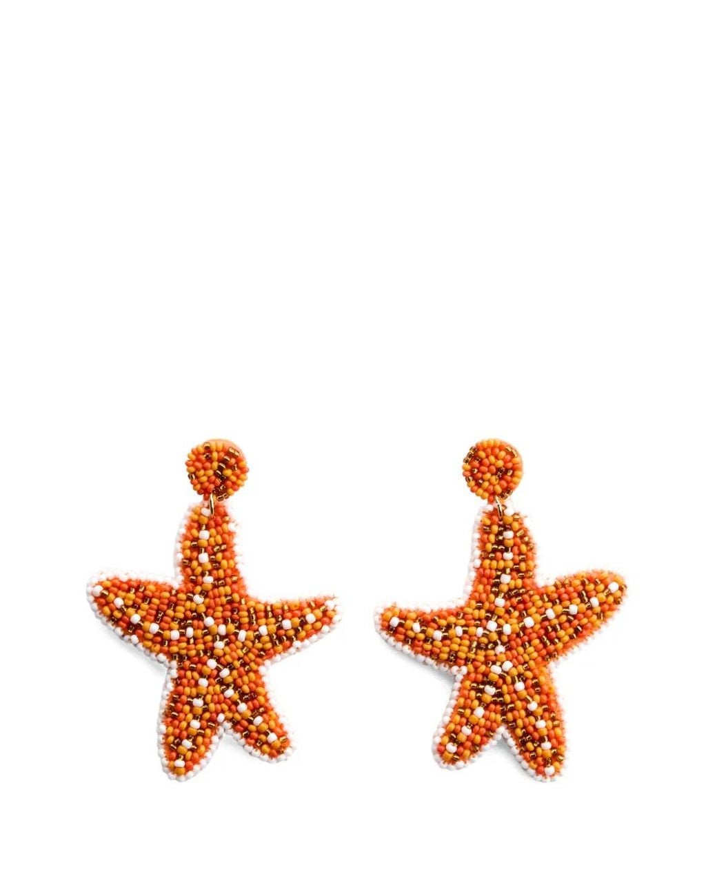 Orecchini Starfish Con Perline di Simon Miller in Orange