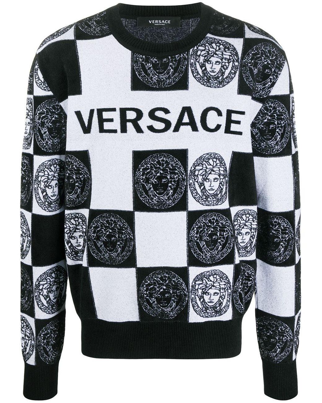 Miljard onthouden speer Versace Trui Met Logo in het Zwart voor heren | Lyst NL