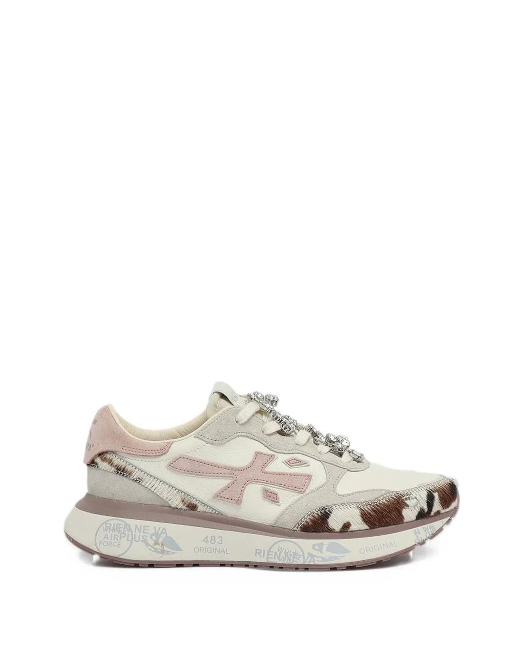 Premiata White Lauryn 8456K Sneakers