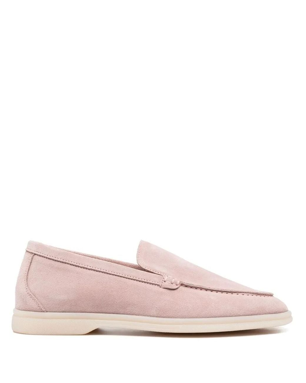 Scarosso Pink Ludovica Round-Toe Loafers