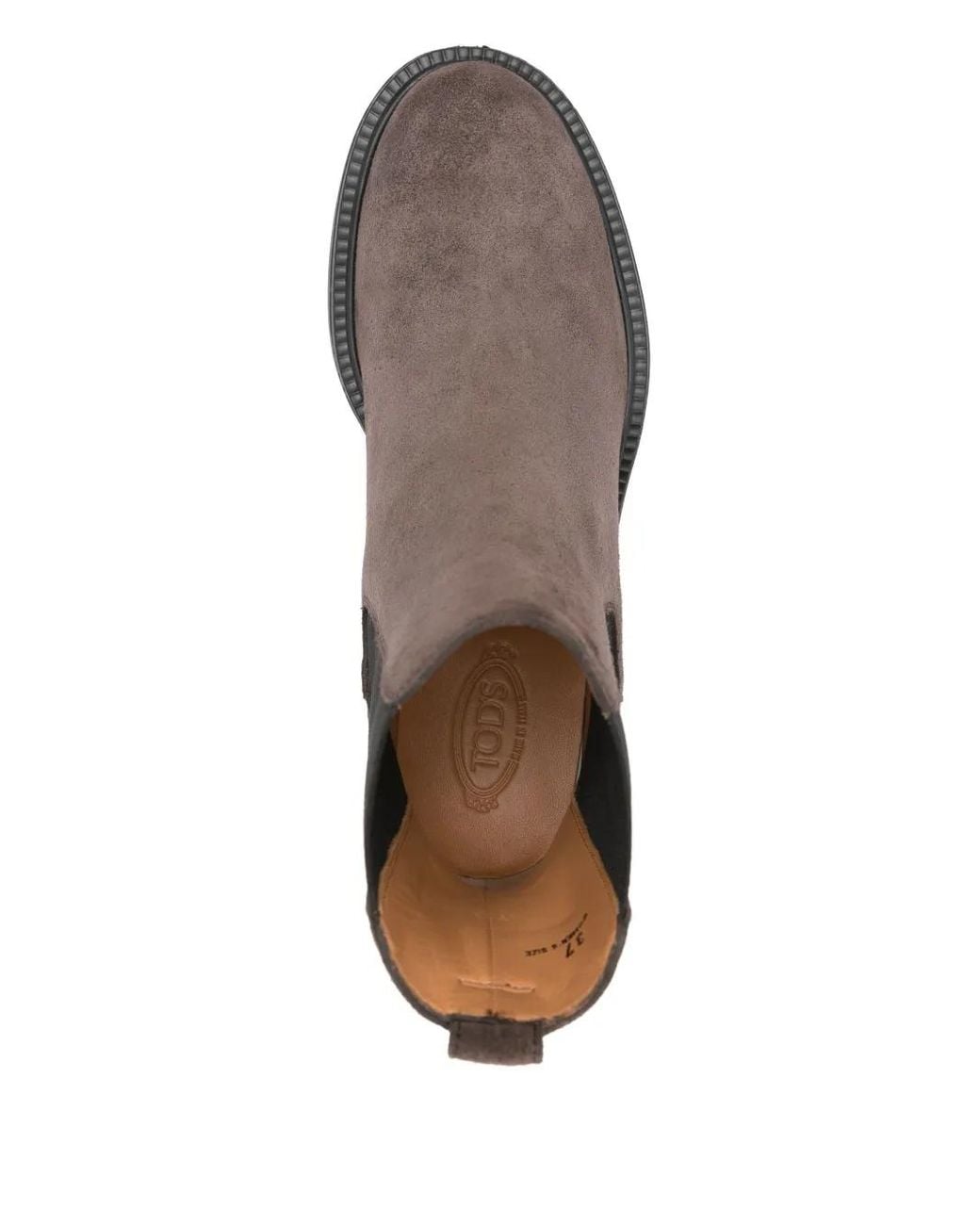 Tod's Brown Leather Ankle Boots