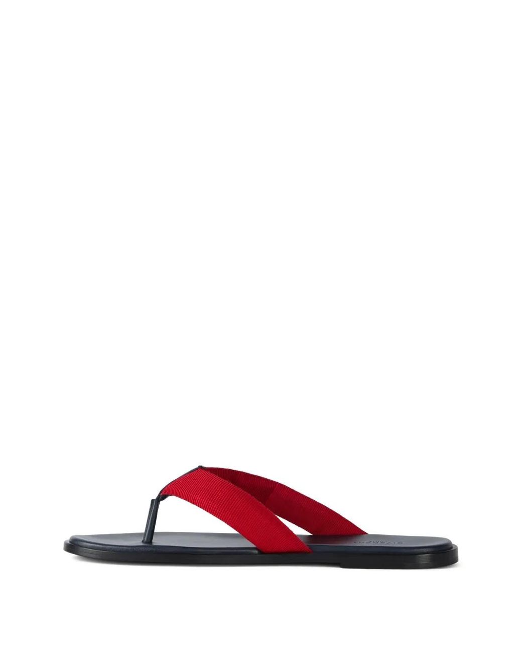 Givenchy Red Bay Thongs for men