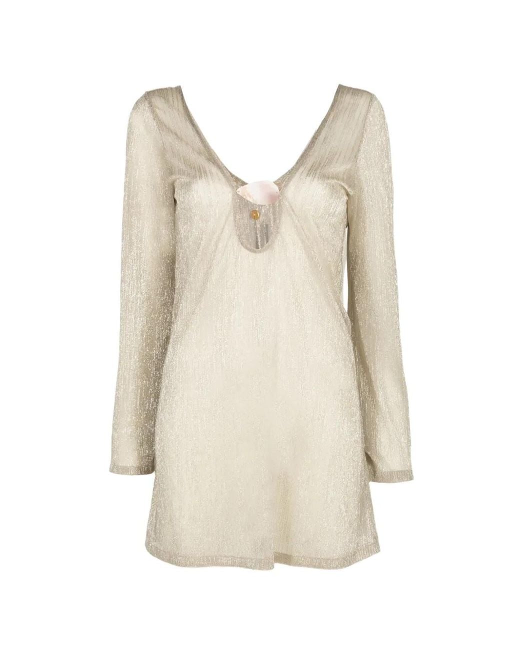 Palmacea Natural Kika Mini Dress
