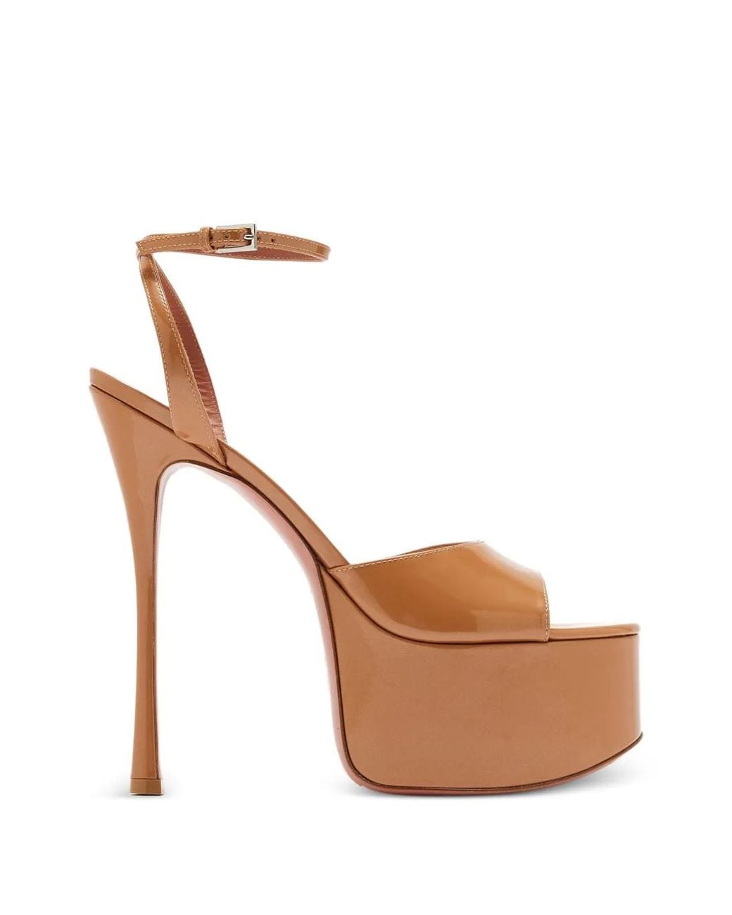 AMINA MUADDI White Aya Platform Sandals