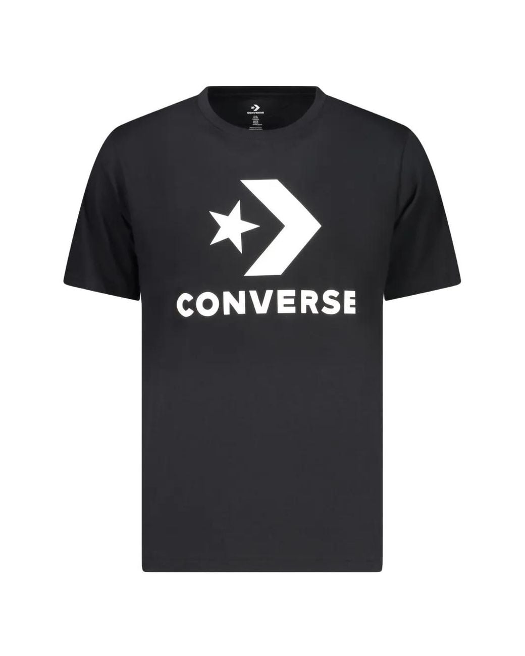Converse Black Star Chev Logo T-Shirt for men