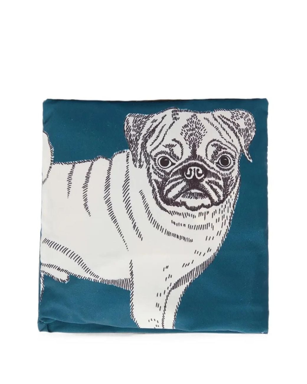 Inoui Edition Blue Tou Tou Dog-Print Tote Bag