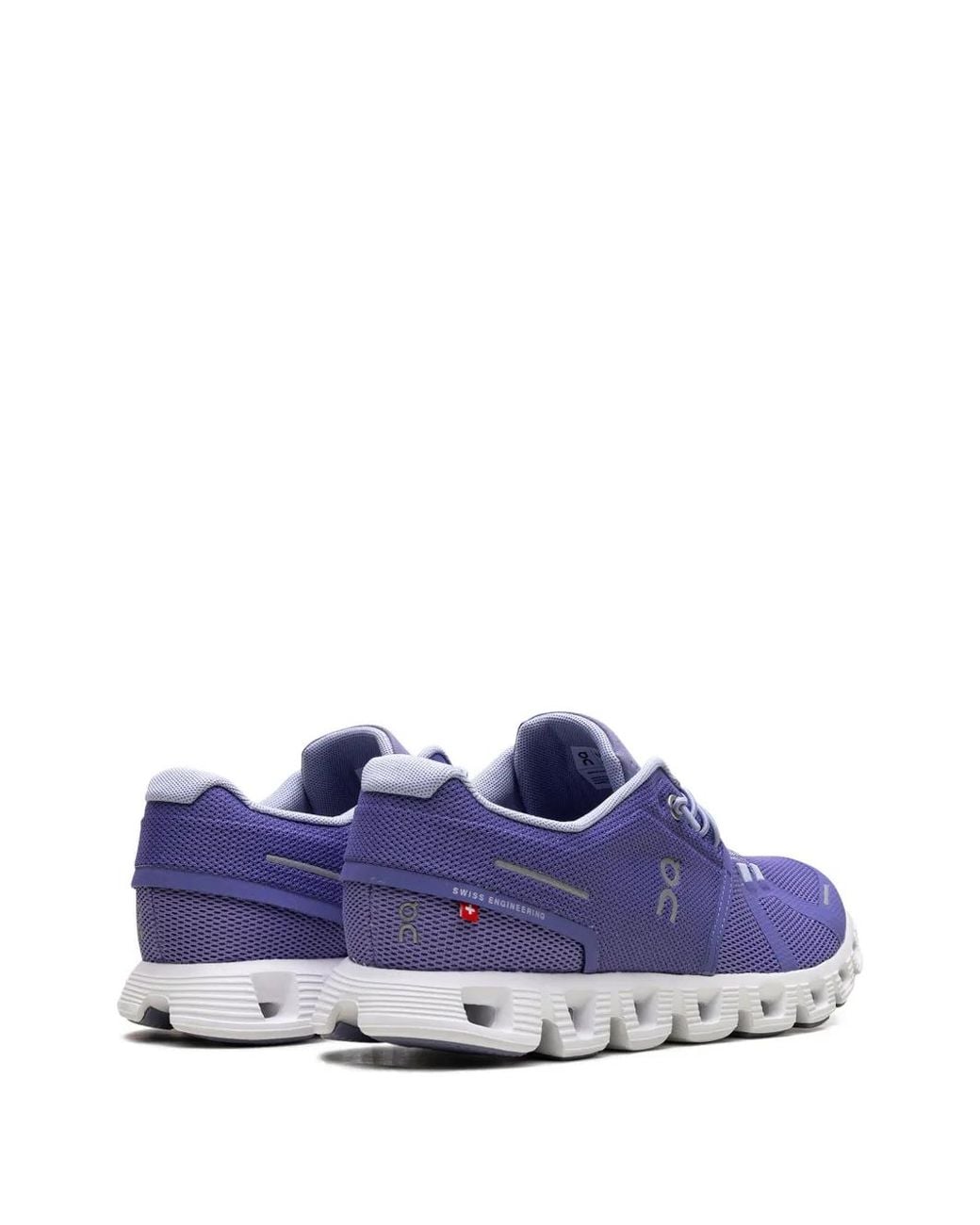 On Shoes Purple Cloud Mesh Sneakers
