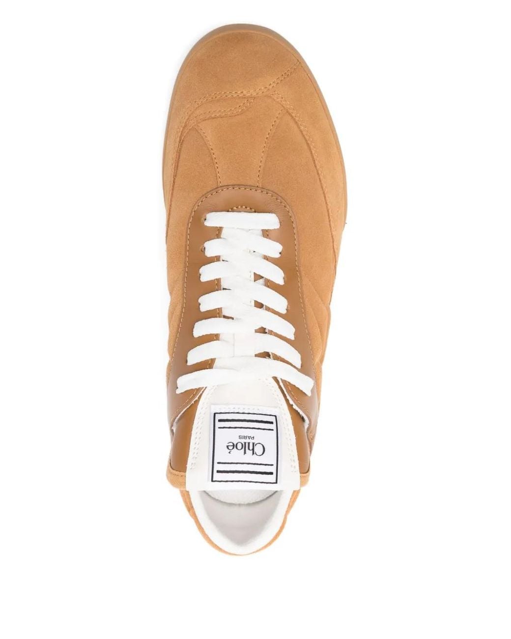 Chloé Brown Low-Top Sneaker