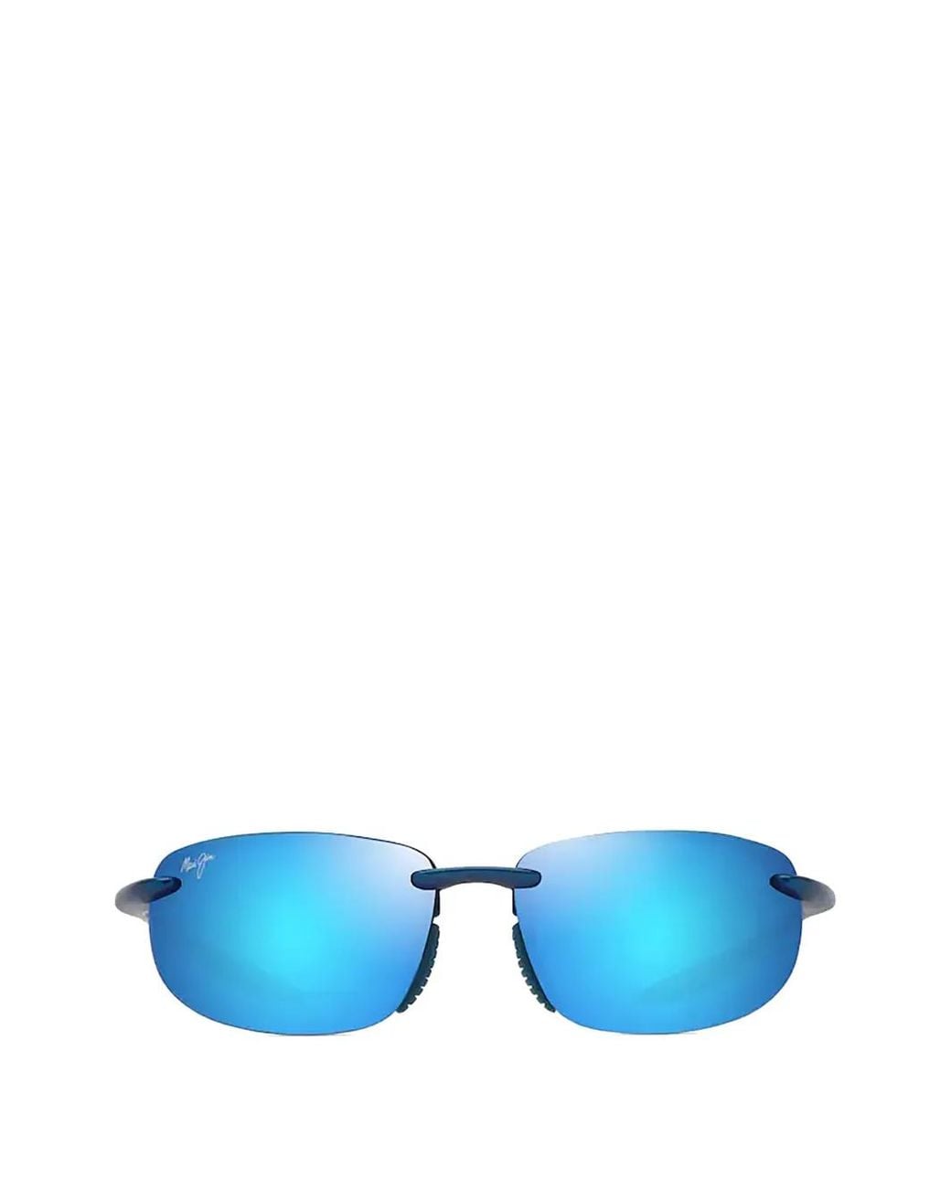 Maui Jim Blue Hookipa Ultra Rectangle-Frame Sunglasses