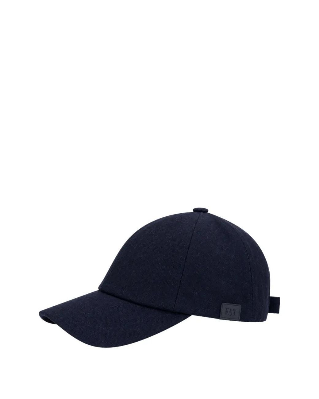 Fay Blue Logo-Patch Baseball Cap for men