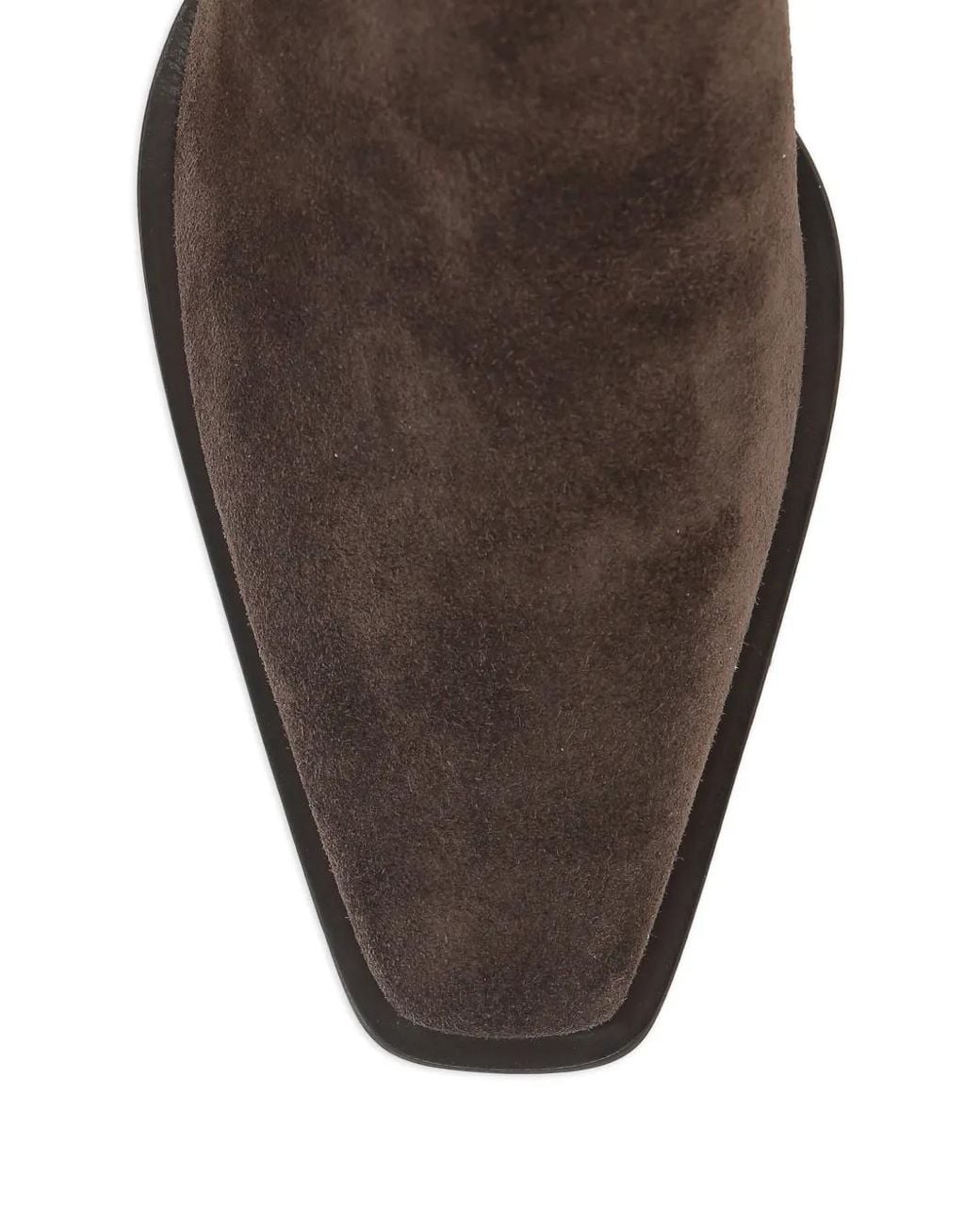 Brunello Cucinelli Brown 55Mm Monili-Embellished Suede Boots