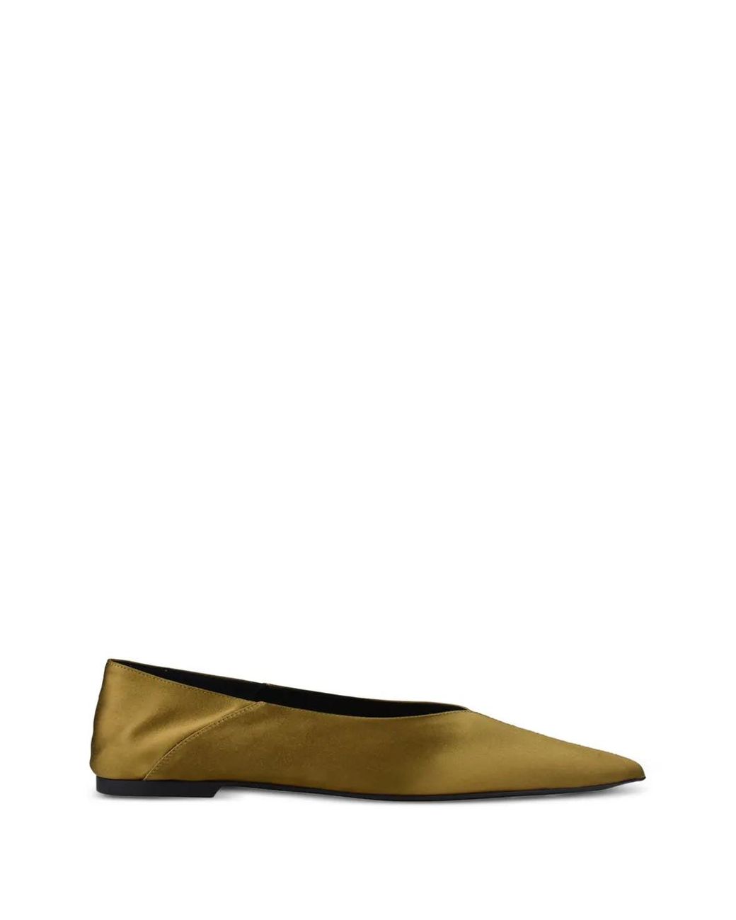 Saint Laurent Green Pointed Mules