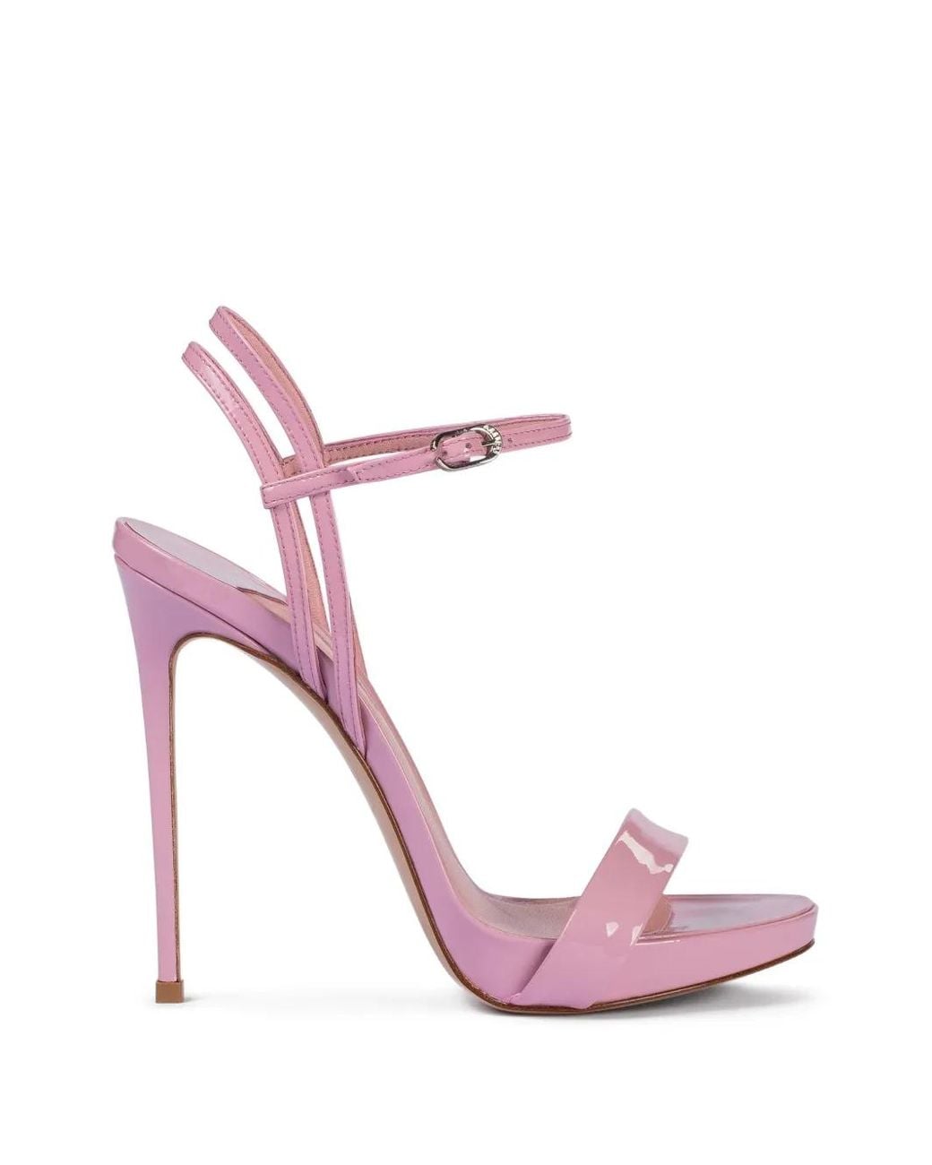 Le Silla Pink Gwen Ankle-Strap Sandals