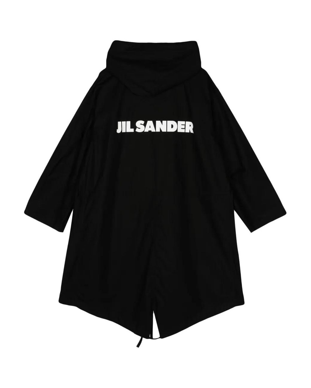 Jil Sander Black Parka Midi