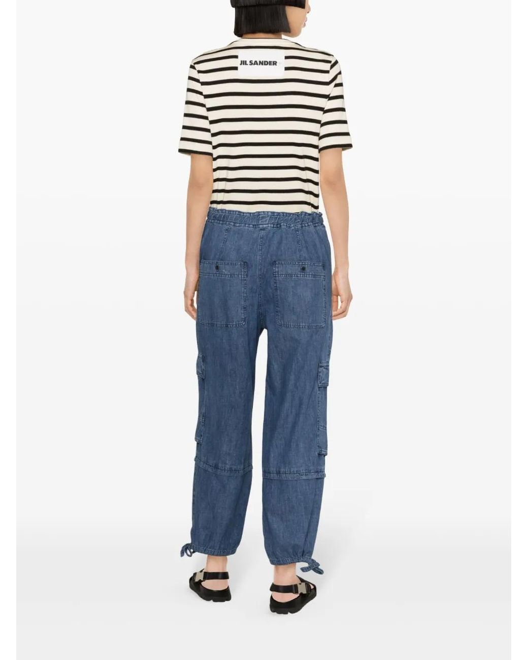 Isabel Marant Blue Loose-Fit Jeans