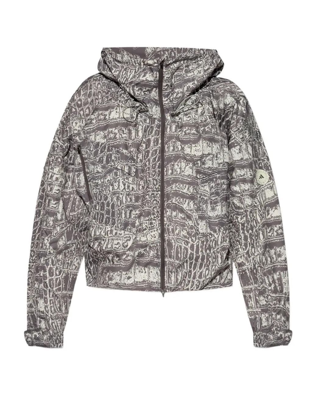 Adidas By Stella McCartney Gray Training Jacket