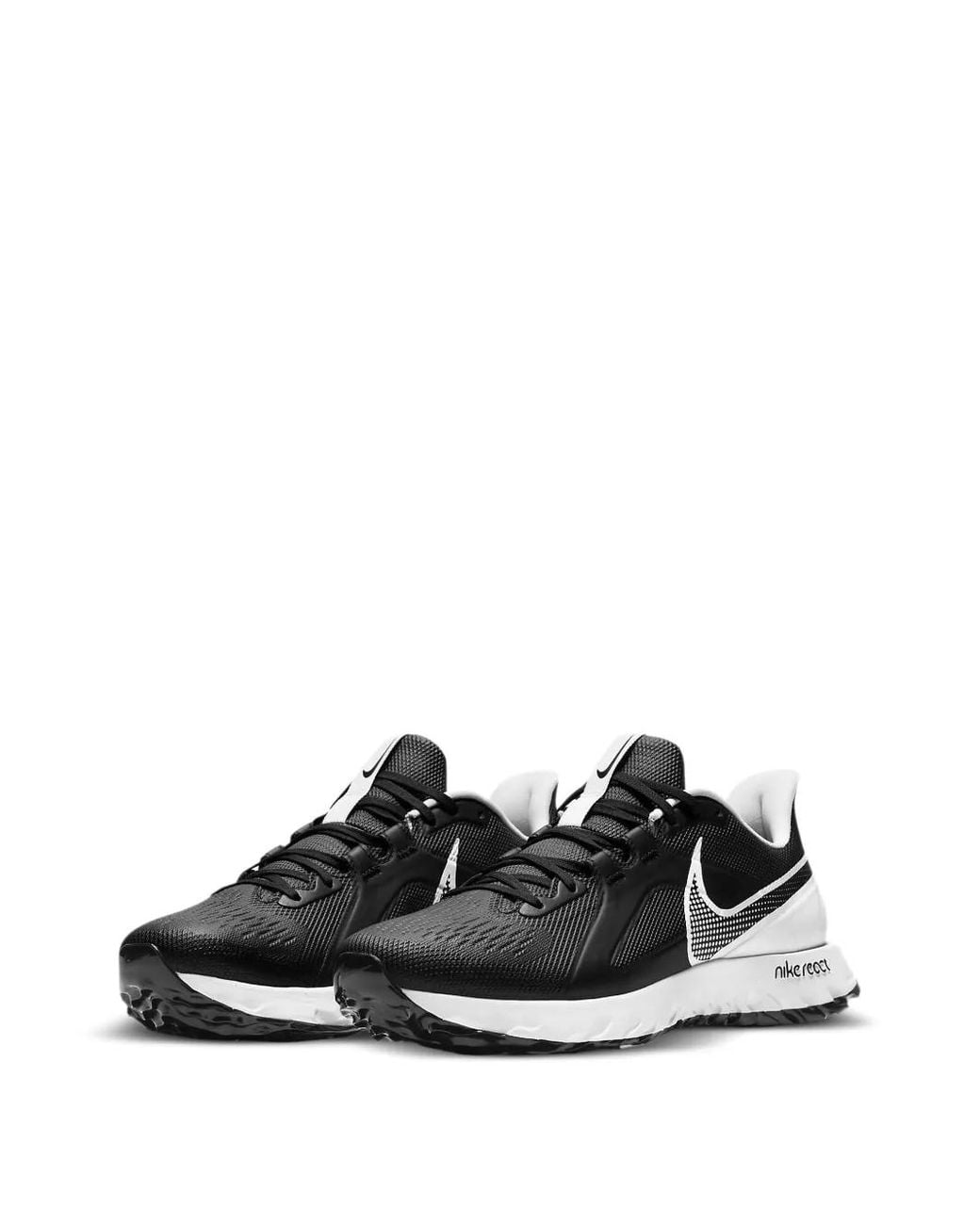 Nike Black React Infinity Pro Golf Sneakers for men
